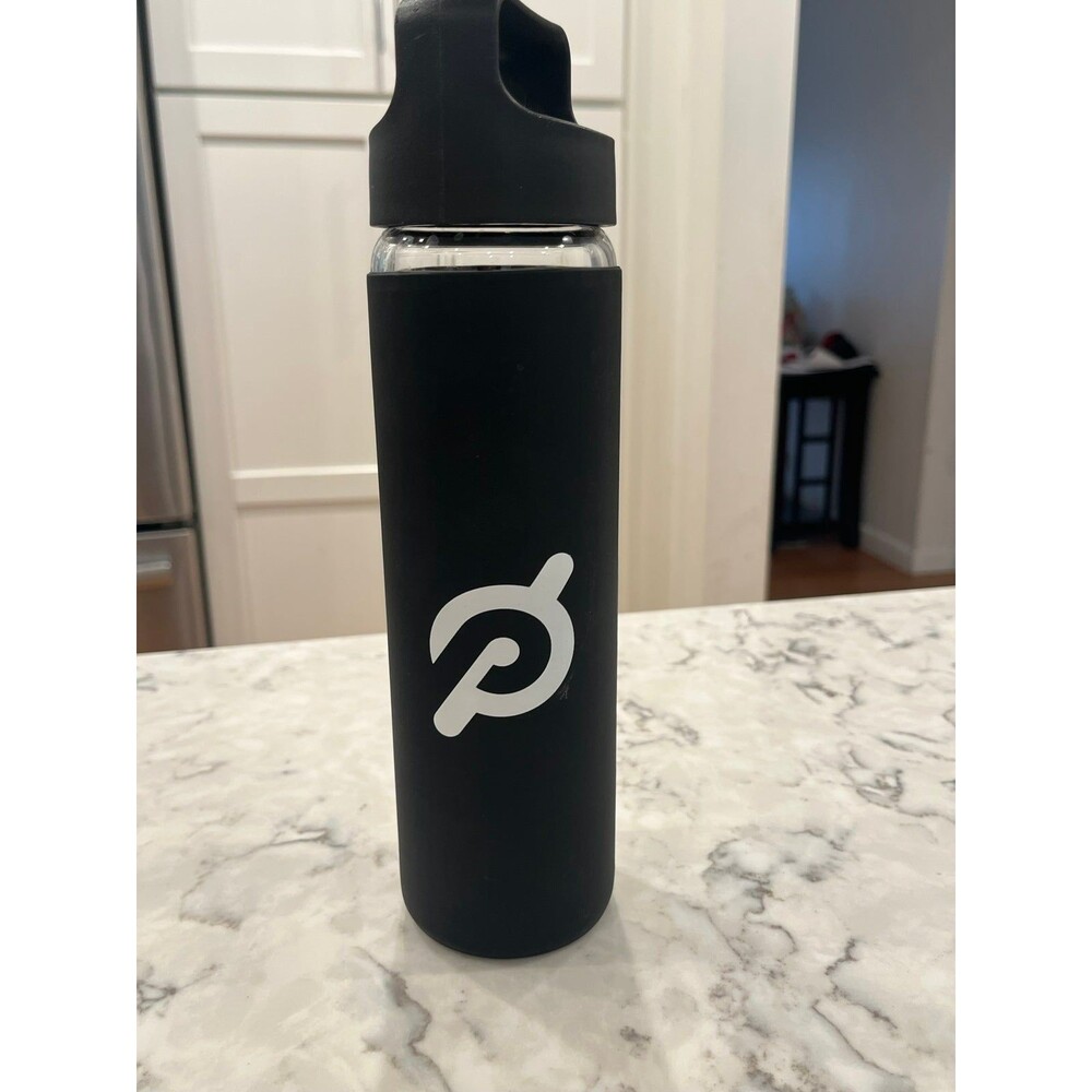 Peloton Glass Water Bottle -Black
